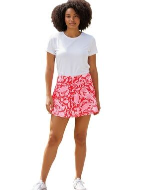 Lilly Pulitzer Womens UPF 50+ Luxletic Aila 13 Inch Golf Skort XXS
